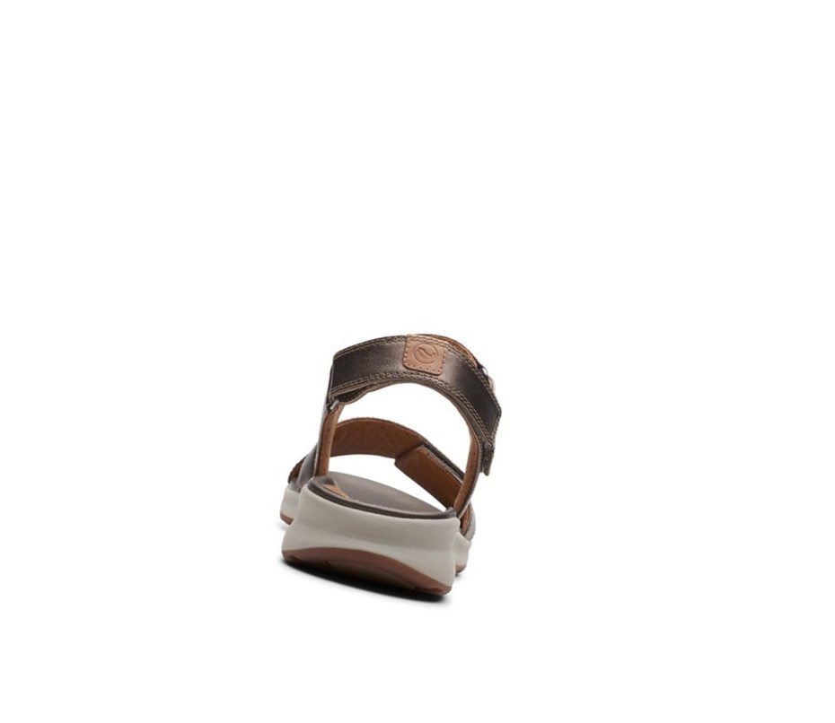 Clarks Un Adorn Calm Ploche Sandale Damske Meď Metal | ONIG-48091