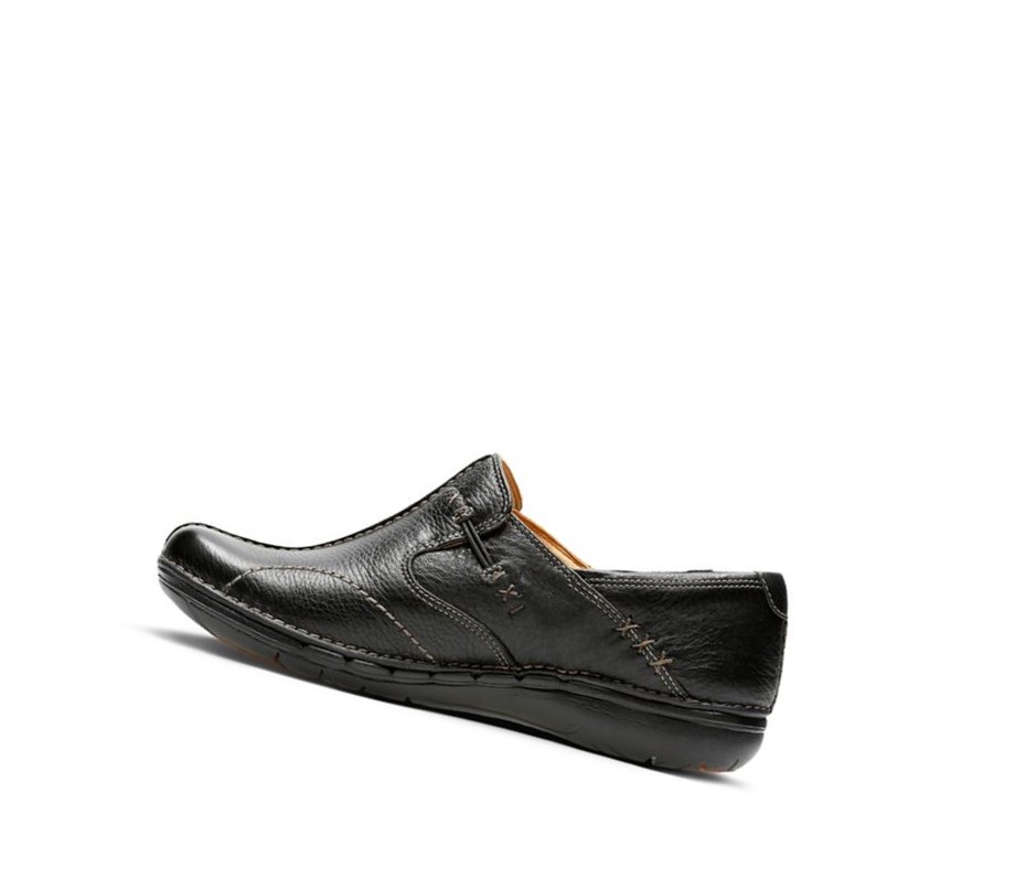 Clarks Un Loop Kozene Siroke Topanky Fit Slip On Tenisky Damske Čierne | EIXH-30865