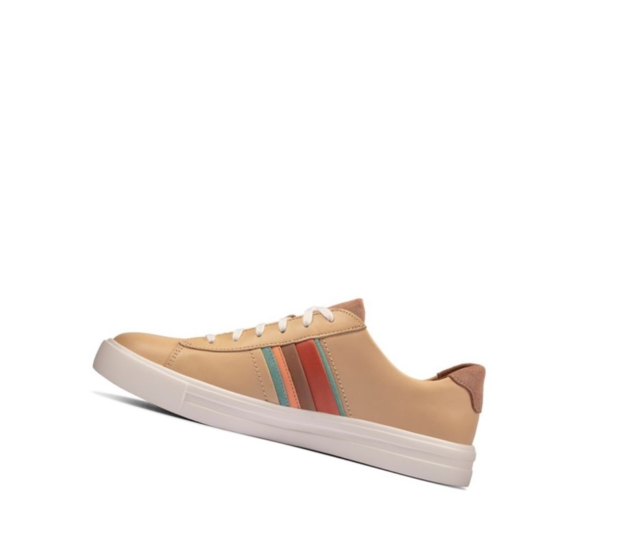 Clarks Un Maui Band Cipkovane-ups Semisove Casual Obuv Damske Svetlo Hnede | AJIM-94358