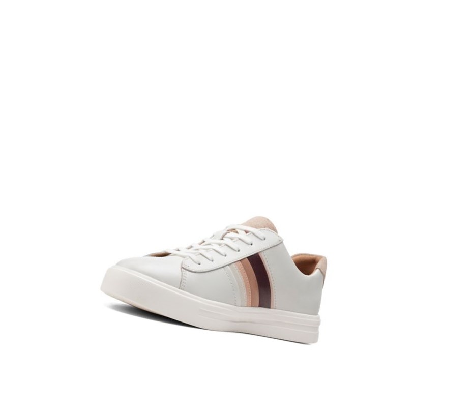 Clarks Un Maui Band Kozene Balerinky Damske Biele | XYTS-07623