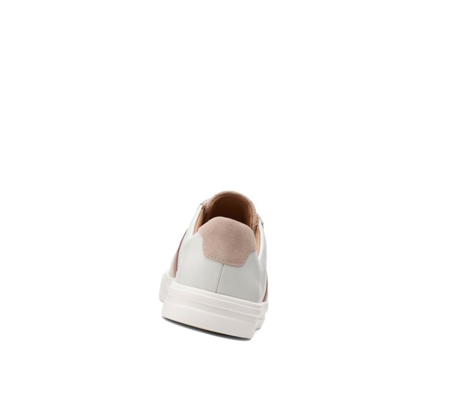 Clarks Un Maui Band Kozene Kozene Topanky Damske Biele | MPSH-27058