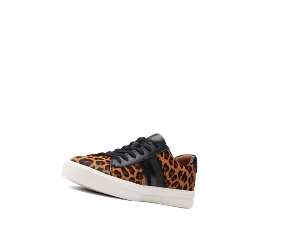 Clarks Un Maui Band Print Pony Kozene Balerinky Damske Leopardie | LIHC-89704