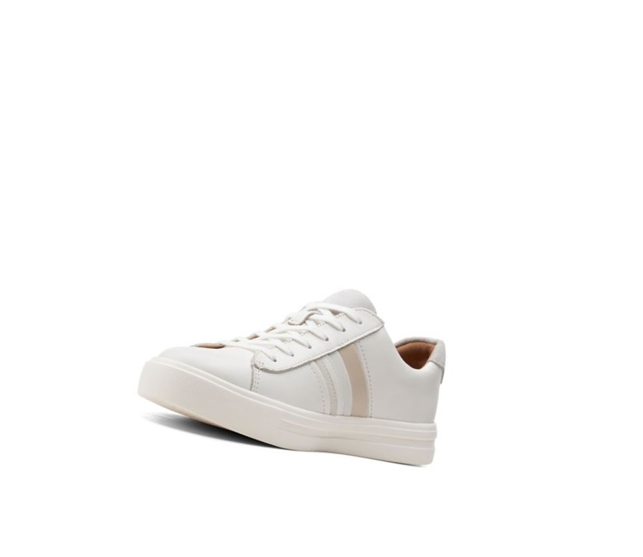 Clarks Un Maui Band Semisove Casual Obuv Damske Biele | NOSE-20465