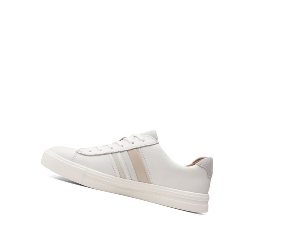 Clarks Un Maui Band Semisove Casual Obuv Damske Biele | NOSE-20465