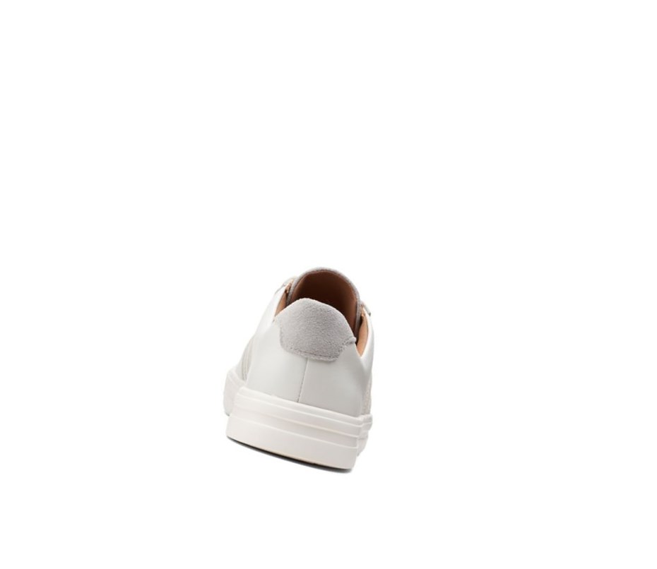 Clarks Un Maui Band Semisove Casual Obuv Damske Biele | NOSE-20465