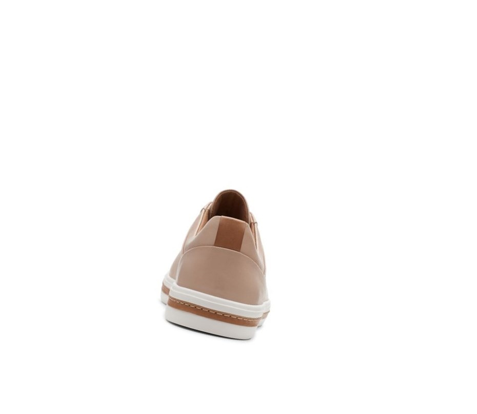 Clarks Un Maui Cipkovane Kozene Balerinky Damske Skin | KIEY-53749