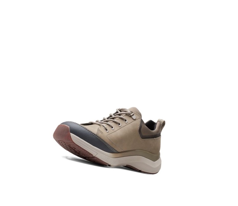 Clarks Wave 2.0 Vibe Nubuck Kozene Siroke Topanky Fit Vychadzkove Topanky Panske Olivovo Zelená | TEZA-46158