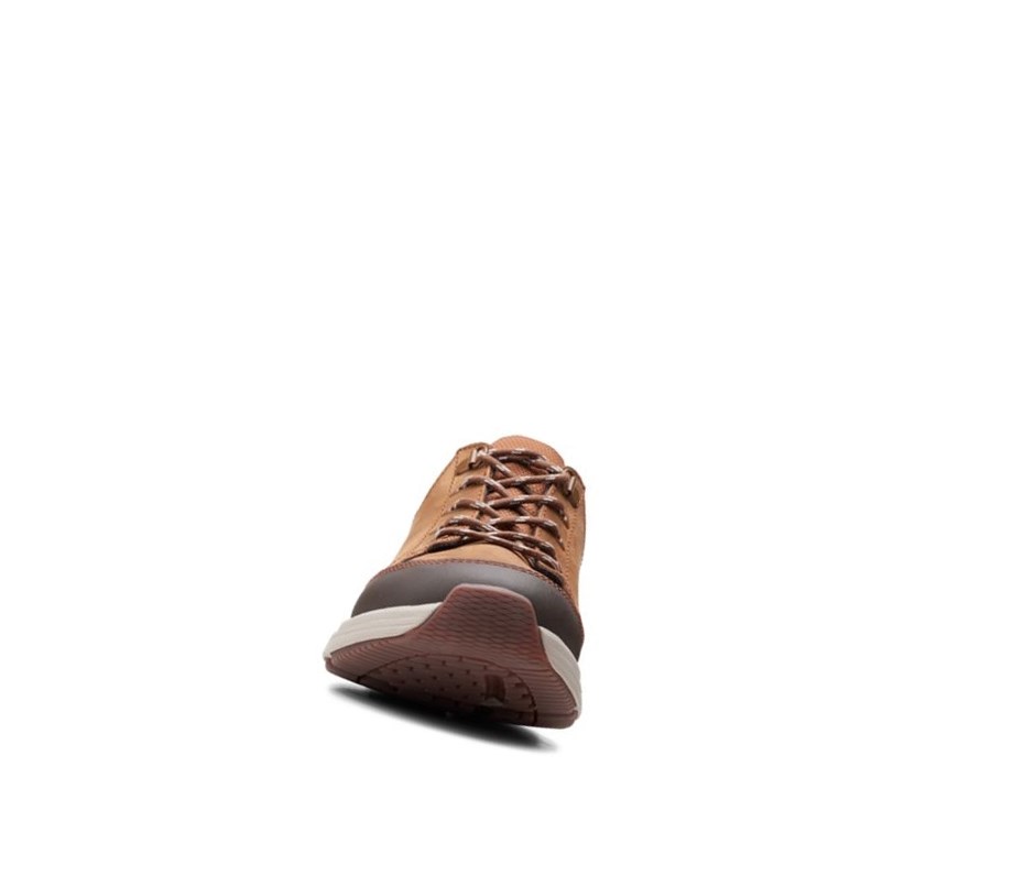 Clarks Wave 2.0 Vibe Nubuck Kozene Siroke Topanky Fit Vychadzkove Topanky Panske Hnede | WRCI-72469