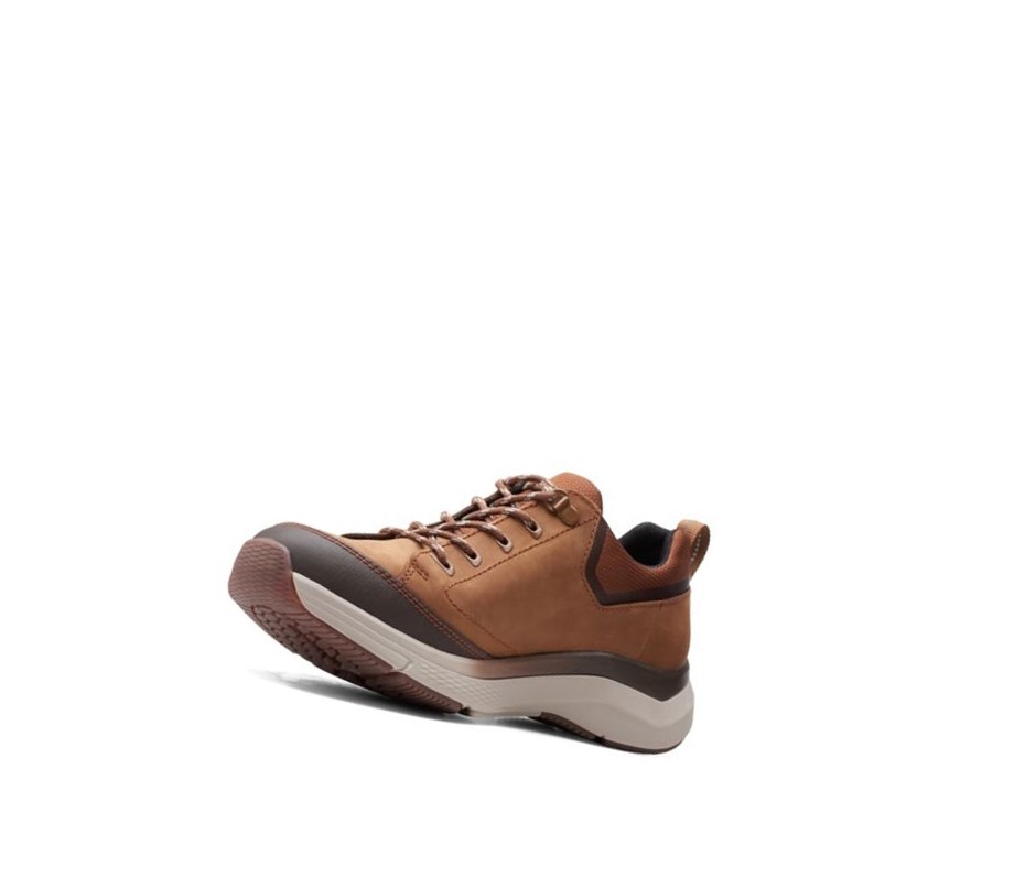 Clarks Wave 2.0 Vibe Nubuck Kozene Siroke Topanky Fit Vychadzkove Topanky Panske Hnede | WRCI-72469