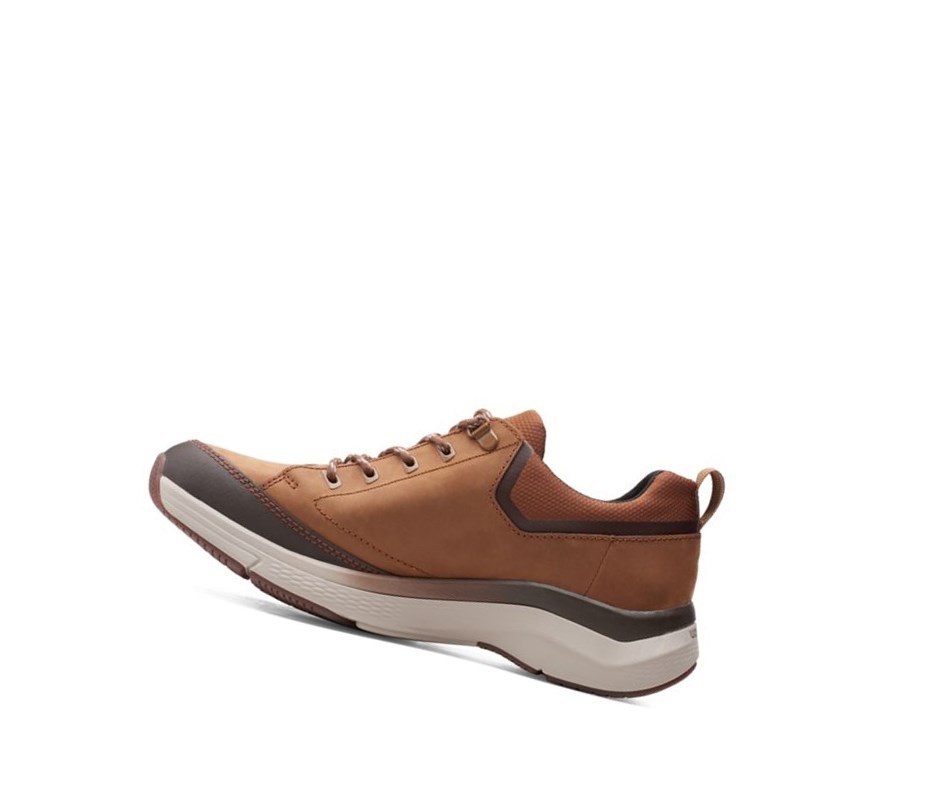 Clarks Wave 2.0 Vibe Nubuck Kozene Siroke Topanky Fit Vychadzkove Topanky Panske Hnede | WRCI-72469